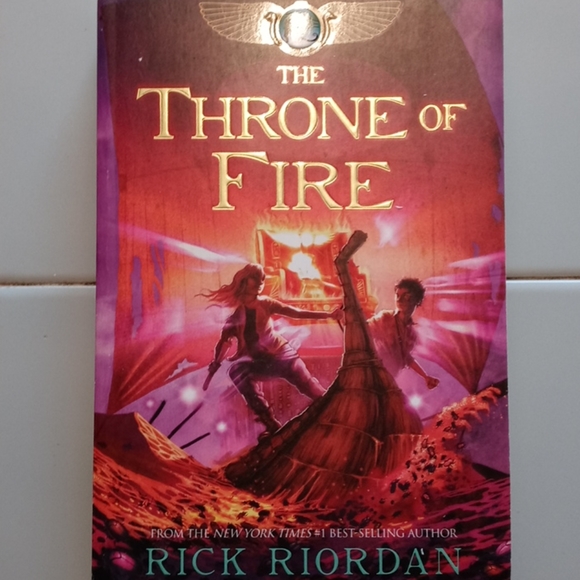 The Throne of Fire by Rick Riordan Other - Book - The The Throne of Fire By Rock Riordan
